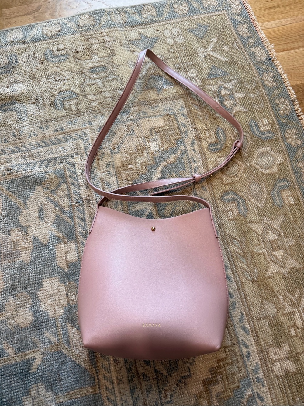 Samara Dusty Pink Crossbody Purse